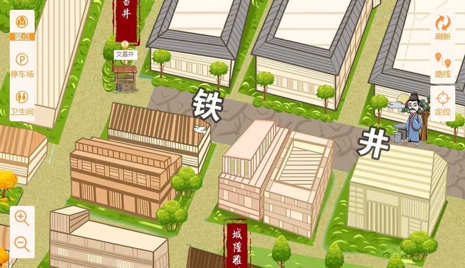 庆阳智慧景区：手绘地图与语音导览的完美融合